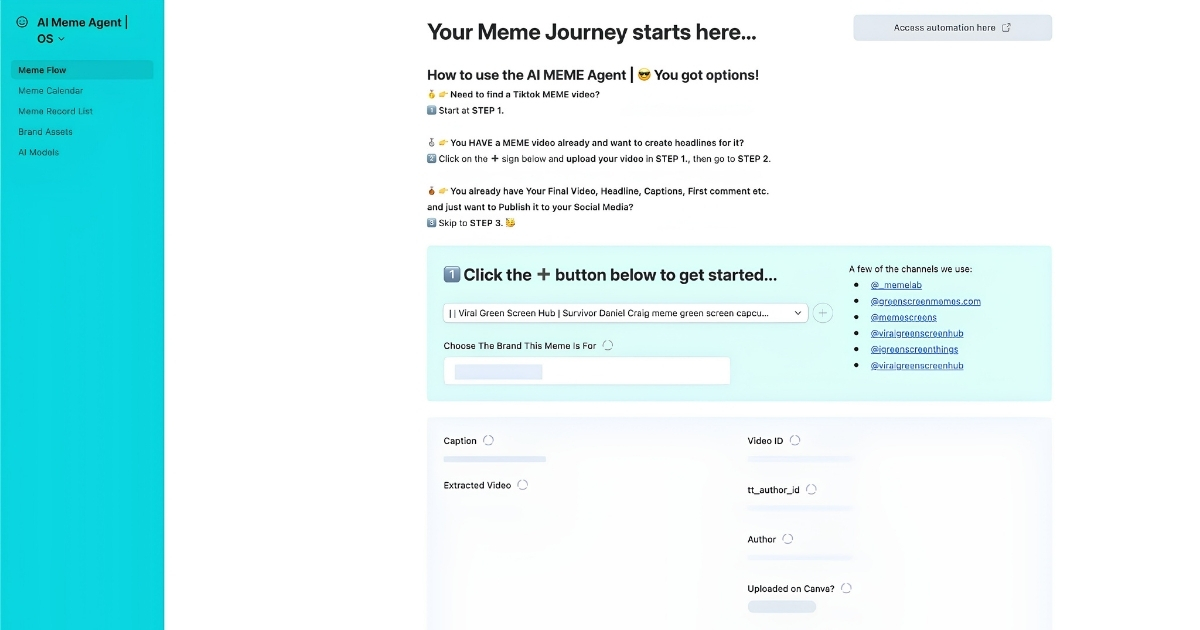 AI Meme Agent